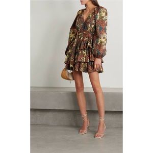 Ulla Johnson Miranda Mini Dress in Prism 12 New